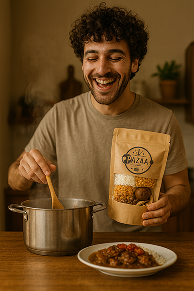 پزا یعنی فقط آب و روغنش با من