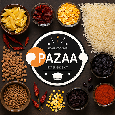 لوگوی پزا همراه با مواداولیه